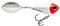SpinMad Jigmaster 24g Jig Spinner - Bleikopfspinner, Farbe Lieblingsköder:Redhead