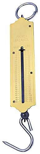 50Kg Luggage Scale Spring balance hanging weighing luggage Suitcase fish Weight scale Fishing Scale Heavy Duty Weighing Balance for Home Farm Food Market
