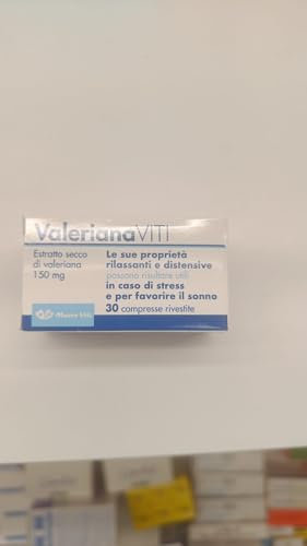 2 x Valeriana Marco Viti 60 compresse per ANSIA FAVORISCE IL SONNO RILASSANTE