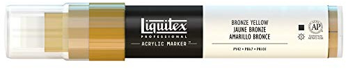 Liquitex Professional Wide Paint Marker, Bronze Yellow