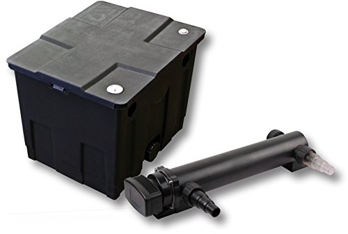 SunSun 1 kammare filterset för 12 000 l damm med 24 W UVC 3 dammklarare