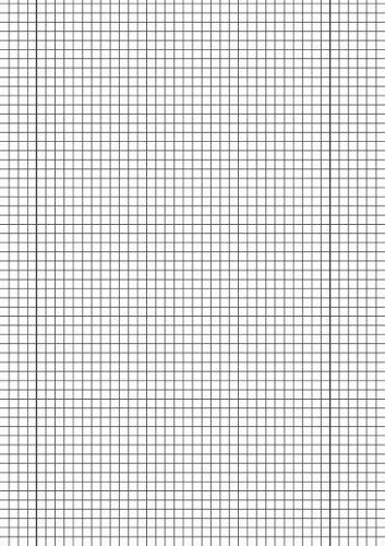 Brunnen 102142850 Kanzlei-Papier / Kanzleibogen (A4, kariert mit Randlinie innen und außen, Lineatur 28, 80 g/m², 50 Blatt eingeschweißt)