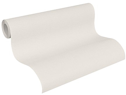 A.S. Création papel pintado de tejido-no-tejido Elegance 3 crema blanco 10,05 m x 0,53 m 304863