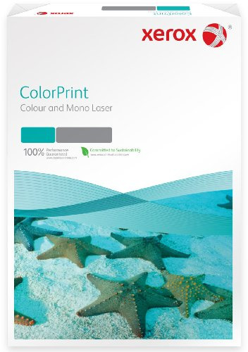 Xerox 003R95924 - Carta per stampante laser a colori, formato DIN A4, 160 g/m², 250 fogli, colore: Bianco