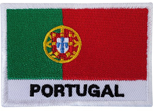 Portugal Drapeau brodée fer à repasser/coudre sur patch badge T-shirt de football à broder