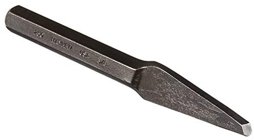 Mayhew Tools 10504 Half Round Nose Chisel, 3/8, Black Oxide Finish