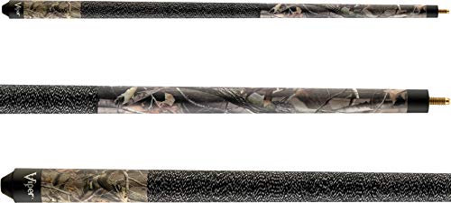 Viper Signature 144,8 cm 2-teilig Realtree Camouflage Billard/Pool Queue, Realtree Hardwoods HD