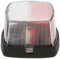 HELLA 2XS 005 639-002 Umrissleuchte - Begrenzungsleuchte - Anhänger - Wohnwagen - Halogen - 6/12/24V - Anbau - ECE - Lichtscheibenfarbe: klar/rot - seitlicher Anbau - Satz