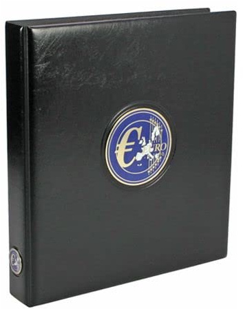 SAFE 7340-6 euromyntalbum premium myntalbum myntalbum för alla euromynt och minnesmynt (utan blad)