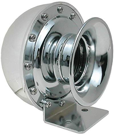 Marine Bootsfanfare Signalhorn 290 Hz 12 Volt verchromt