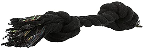 TRIXIE Hunde-Tau, 40 cm, orange, Baumwoll-Polyestergemisch, zum Apportieren und Tauziehen