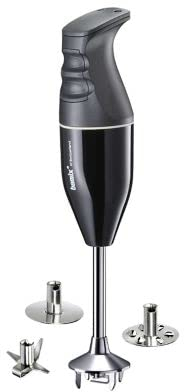 Bamix 125.160 Classic Black Powerful Hand Stick Blender Mixer