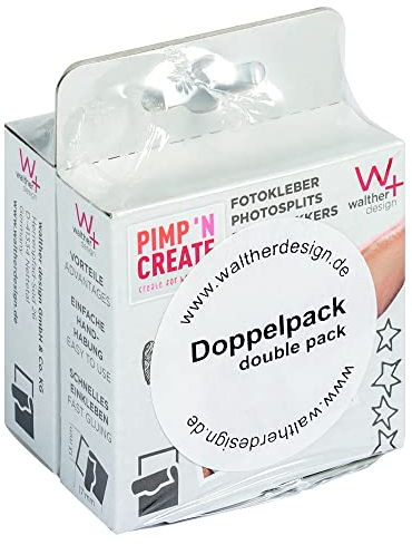 walther design Fototapes 13x17 mm Doppelpack 2X 5000 Stück FT500DP