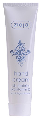 Ziaja Crema per le mani Silk Proteins, bianca, 100Ml