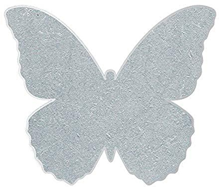 d-c-fix Tischdeckenhalter - Tischtuch Klammer Beschwerer Halter Tisch Küche Esszimmer Wohnzimmer Garten Accesoires Dekoration Design- Metall Magnet fester Halt - Beschwerer Schmetterling 4 Stück