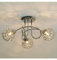 KOSILUM - Plafonnier design 3 boules Aphyse - Lumière Blanc Chaud Eclairage Salon Chambre Cuisine Couloir - 3 x 25W - - G9 - IP20