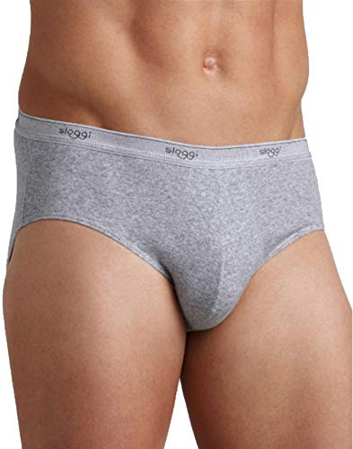 sloggi men , Basic Midi 2P, Slip, Hombre, Multicolor (Black Combination), 7