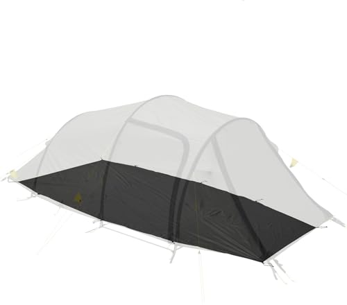 Wechsel Groundsheet Outpost 3 I Schwarz I robuste Zelt-Unterlage Boden I Zeltplane wasserdicht mit 7000mm Wassersäule I Bodenplane aus 75D Polyester I Camping-Plane zum Schutz vor Nässe & Schmutz