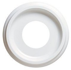 ROSETTE WHITE 10 inch (A)