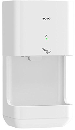 TOTO THDR101WH Clean Dry 220 Air Speed Hand Dryer White