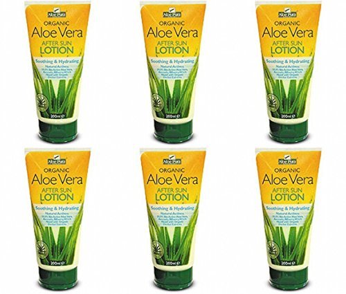 (6 PACK) - Aloe Pura - Aloe Vera After Sun Lotion | 200ml | 6 PACK BUNDLE