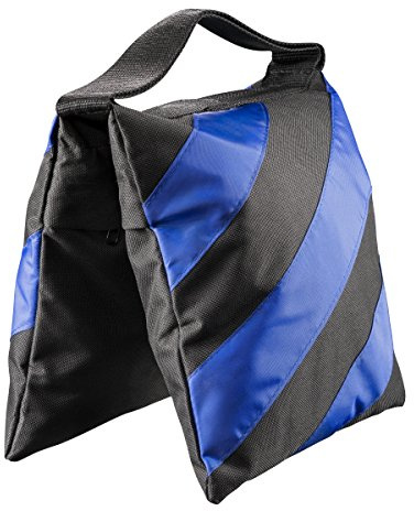 Dimensions : env. 26x26x2 cm, deux sacs de sable, lestage de trépieds pour lampes, trépieds girafes, etc.