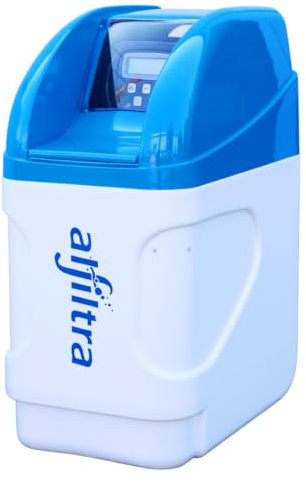 ALFILTRA Wasserenthärtungsanlage - Basic 20 - Kompakte Entkalkungsanlage für weiches Wasser, Salzsparend, einfache Installation, automatisch, für 1 bis 3 Personen - Deutsche Qualitätsmarke