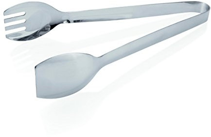 Ensalada Pinzas de acero cromo níquel – Pesada/Longitud: 28 cm, Salatzange