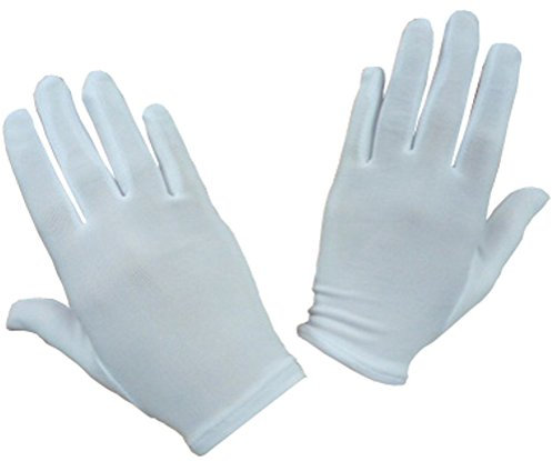 N'Ice Caps Women and Girls White Stretch Gloves Kids Parade Formal Dress