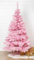 HI - Árbol de Navidad (plástico, 150 cm, con soporte), color rosa