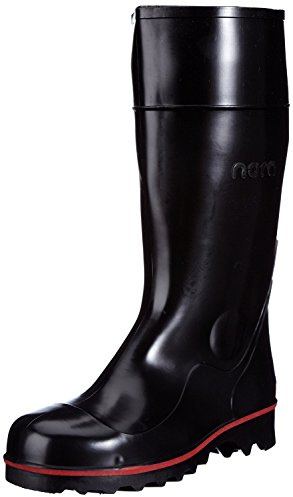 Nora Megajan Stivali di sicurezza, Unisex adulto, Nero, 43