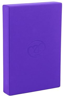 Yoga-Mad EVA Yoga Block | Non Slip Foam Block for Yoga, Pilates, Stretching & Home Workouts Providing Support & Stability | 30cm x 20cm x 5cm