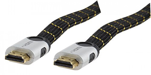HQ Flat HDMI Cable with Metal Connectors 10 m