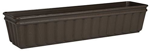 Emsa Blumenkasten, Holz-Imitation, Länge 75 cm, Braun, Balcone, 959752400