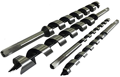 Weischer® - Schlangenbohrer 6 x 230 mm | Holzbohrer Spiralbohrer | 6-Kant-Schaft | Gewindespitze für präzise Bohrung | Weich- & Hartholz | stabiler & bruchfester Bohrer