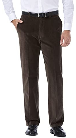 Haggar Classic Fit Stretch Corduroy Pant - Calzoncillos Hombre