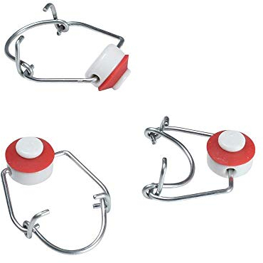 takestop® Set 8 Pezzi Tappi Tappo Meccanico con Guarnizione per BOTTOGLIE Bottiglia Vetro