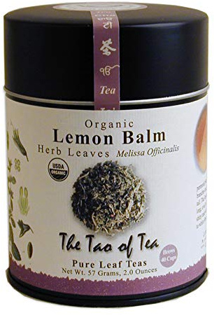 The Tao of Tea, Lemon Balm Herbal Tea, Loose Leaf, 2.0 Ounce Tin