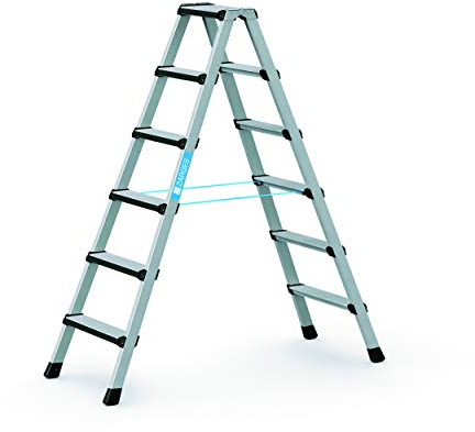 ZARGES LM-Stufen-Stehleiter 2 x 6 Stufen Z600