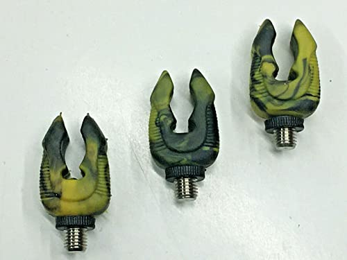 3 x flexi gummistövning stjärtvilor. Grov/karp/gädda. Standardtrådar
