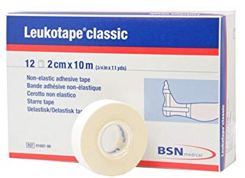 BSN Leukotape classic 2 cm x 10 m, weiß, 1er Pack (1 x 12 Stück)