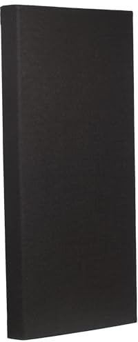 ATS Acoustics Sound Absorbing Acoustic Panel 24 x 48 x 4 Beveled Edge (Black)