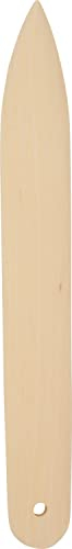 Falzmesser, Falzbein aus Buchsbaumholz, 16x2cm