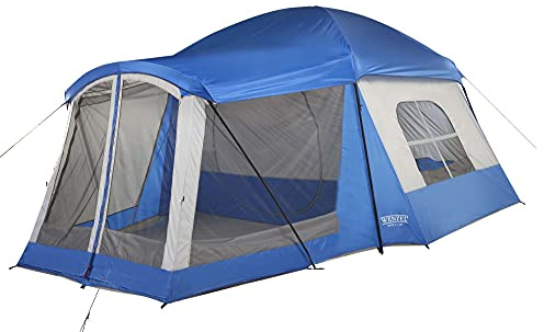 Wenzel 8 Person Klondike Tent, Blue
