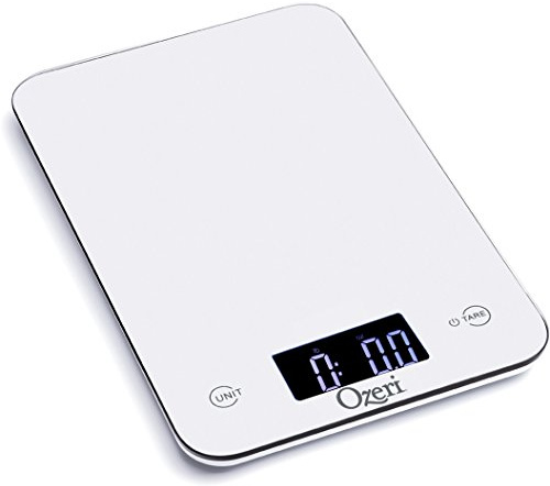 Ozeri Touch Professional Digital Kitchen Scale (12 lb Edition), Tempered Glass