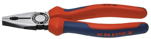 Kombizange Länge 180mm poliert mit Zweikomponentenhüllen DIN / ISO 5746