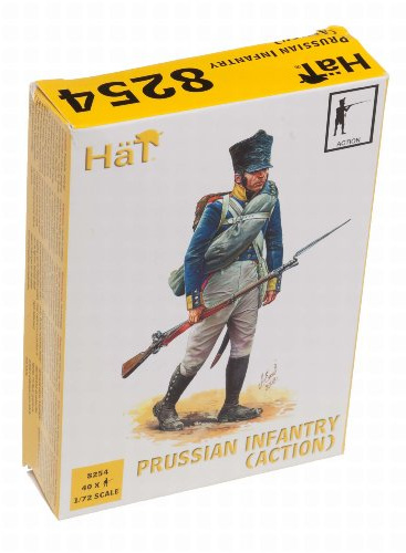 Napoleonic Prussian Infantry Action (40) 1/72 Hat