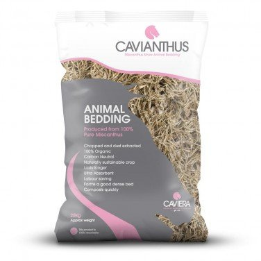 Cavianthus Miscanthus Straw Bedding - 20 kg