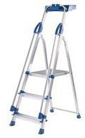 Abru Blue Seal 3-Tread Professional Aluminium Step Ladder 10503