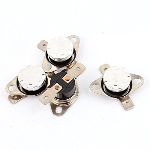 sourcing map Thermostat Température Thermique Contrôle Interrupteur KSD301 95°C/203℉ NC 4Pcs